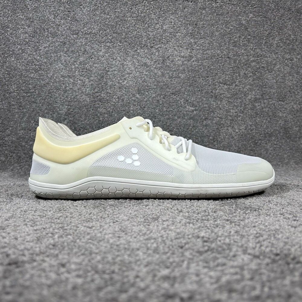 Vivobarefoot Primus Lite III Men’s Sz EU 49 White Running Minimalist Shoes Used